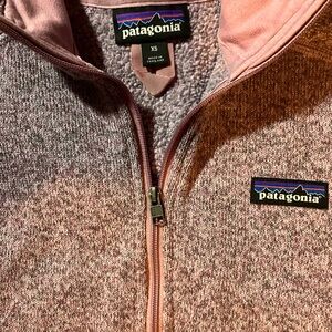 Patagonia Women’s Quarter-Zip Better Sweater Fleece | XS | Pink
